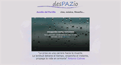 Desktop Screenshot of despazio.net